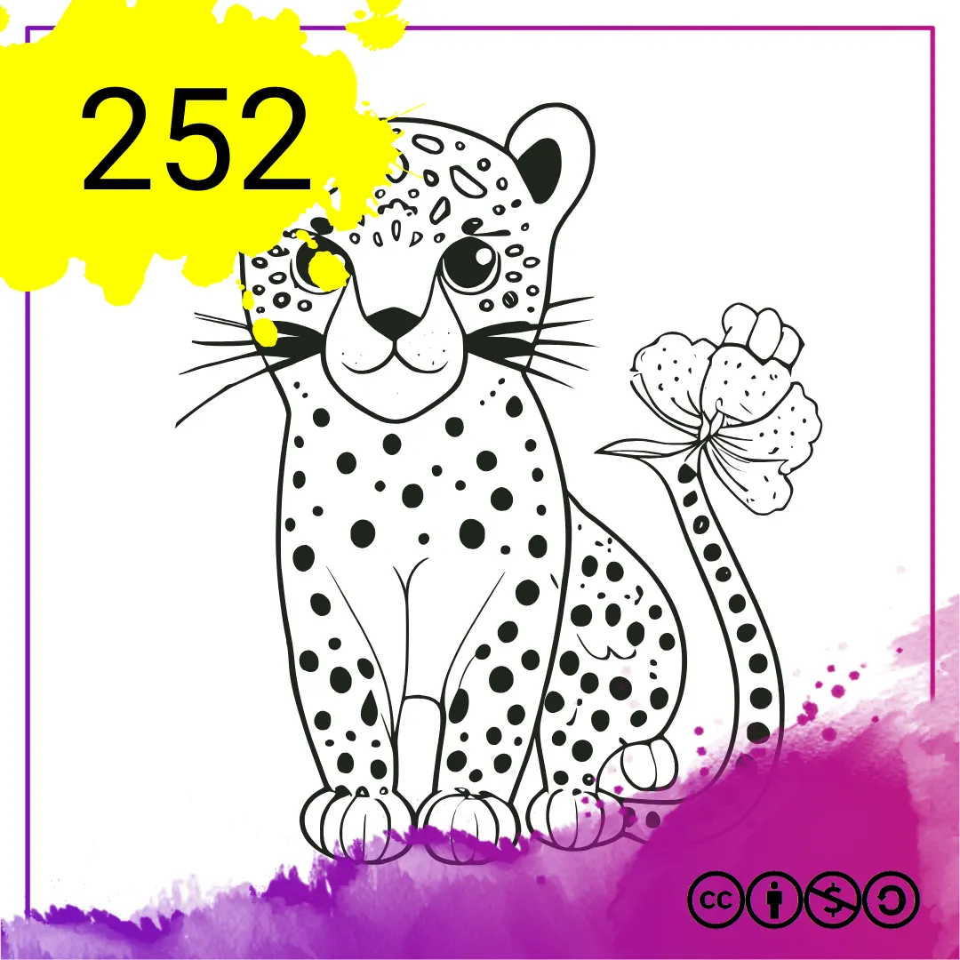 Mein Malbuch Heft Nr. 252 - Jaguare