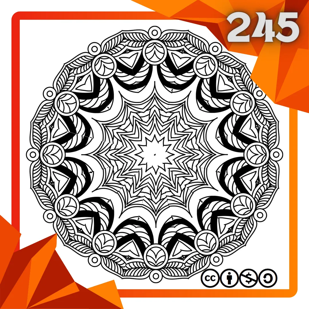 Mandala Heft Nr. 245