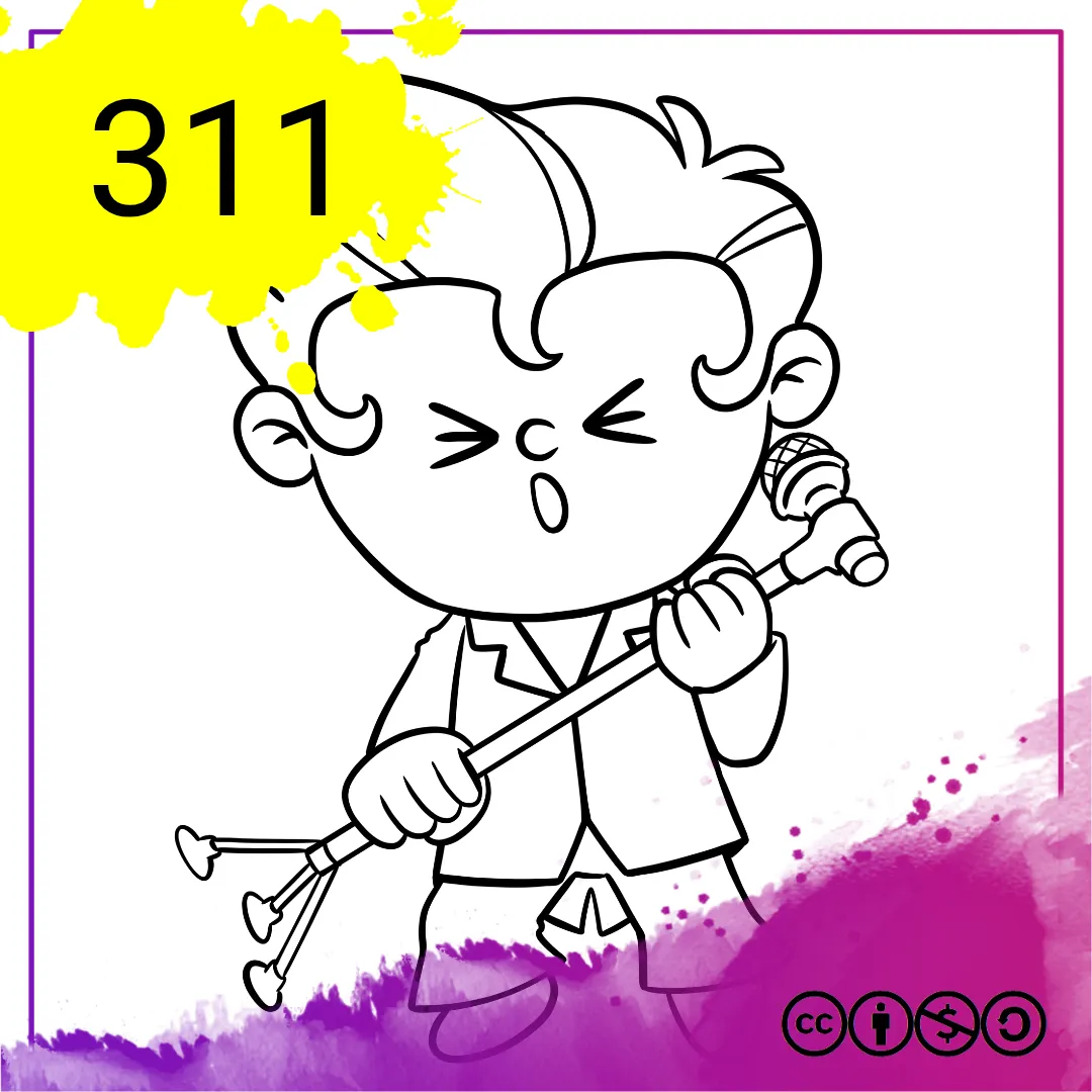 Mein Malbuch Heft Nr. 311 - Musiker