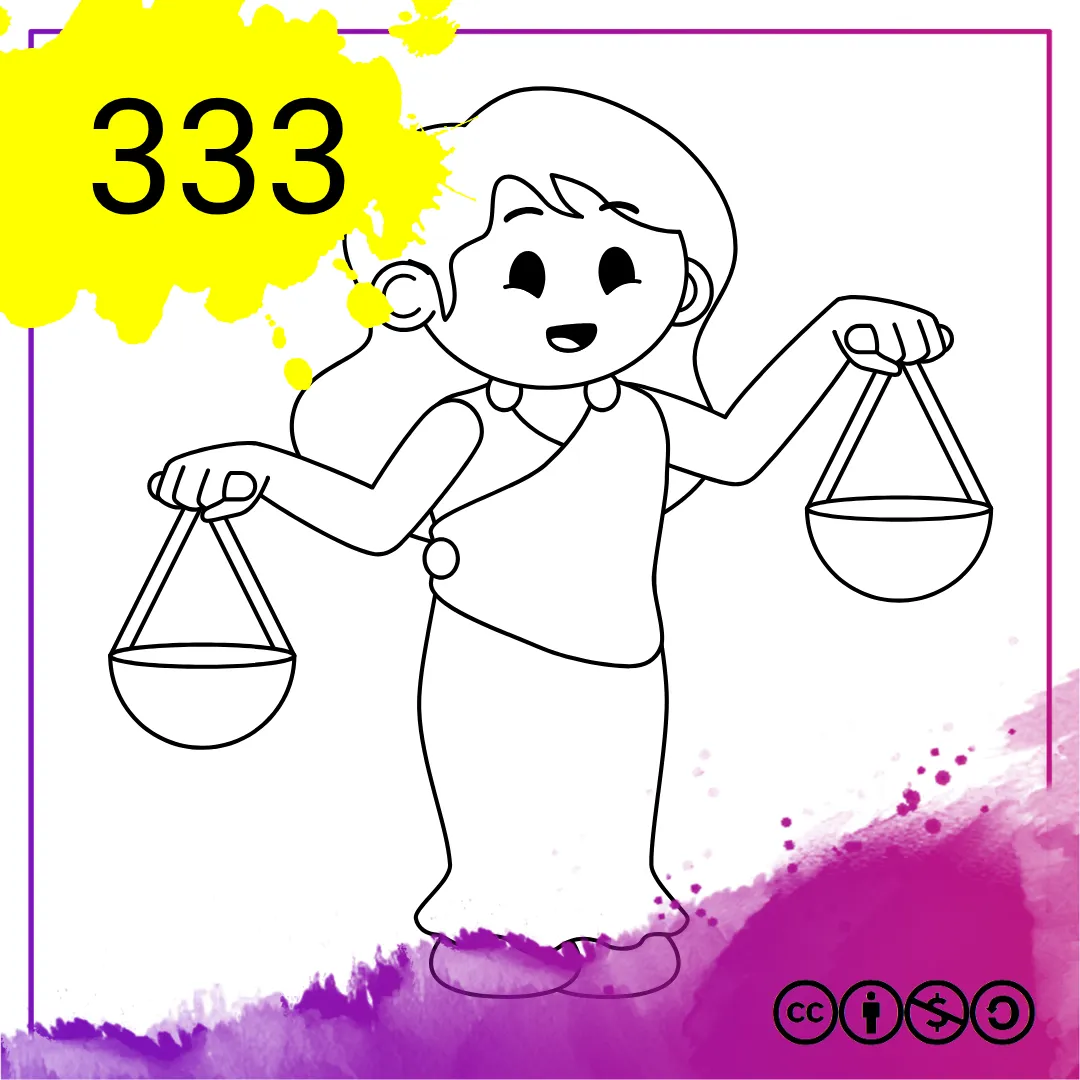 Mein Malbuch Heft Nr. 333 - Waage