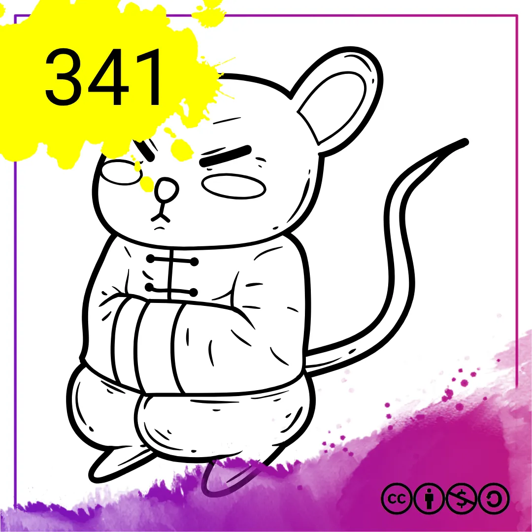 Mein Malbuch Heft Nr. 341 - Ratte