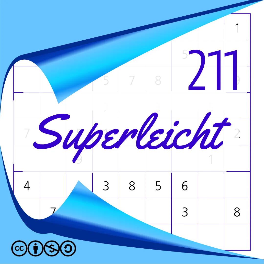Sudoku Superleicht Heft Nr. 211