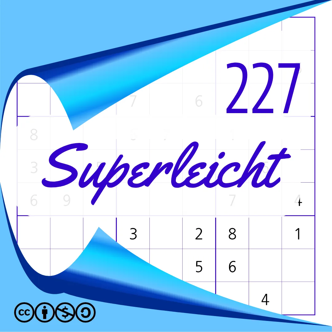 Sudoku Superleicht Heft Nr. 227