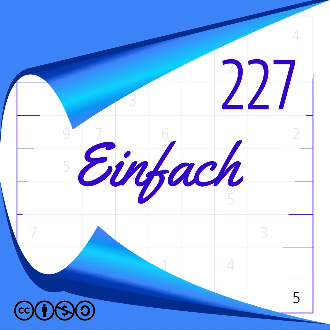 Sudoku Einfach Heft Nr. 227