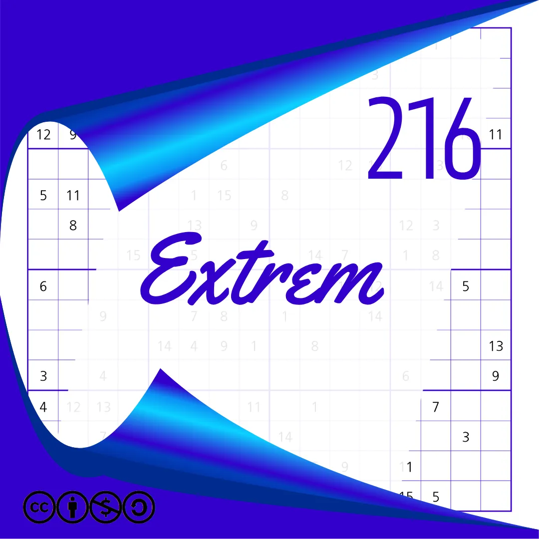 Sudoku Extrem Heft Nr. 216