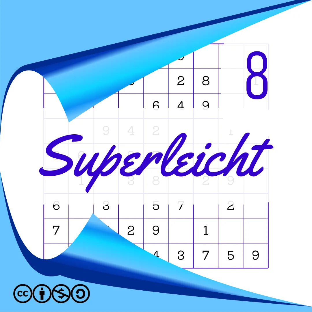 Sudoku Superleicht Heft Nr. 8