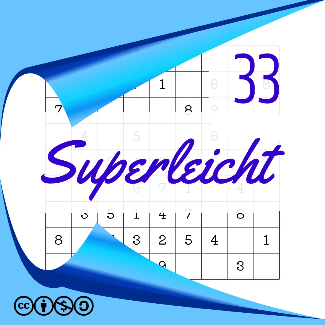 Sudoku Superleicht Heft Nr. 33