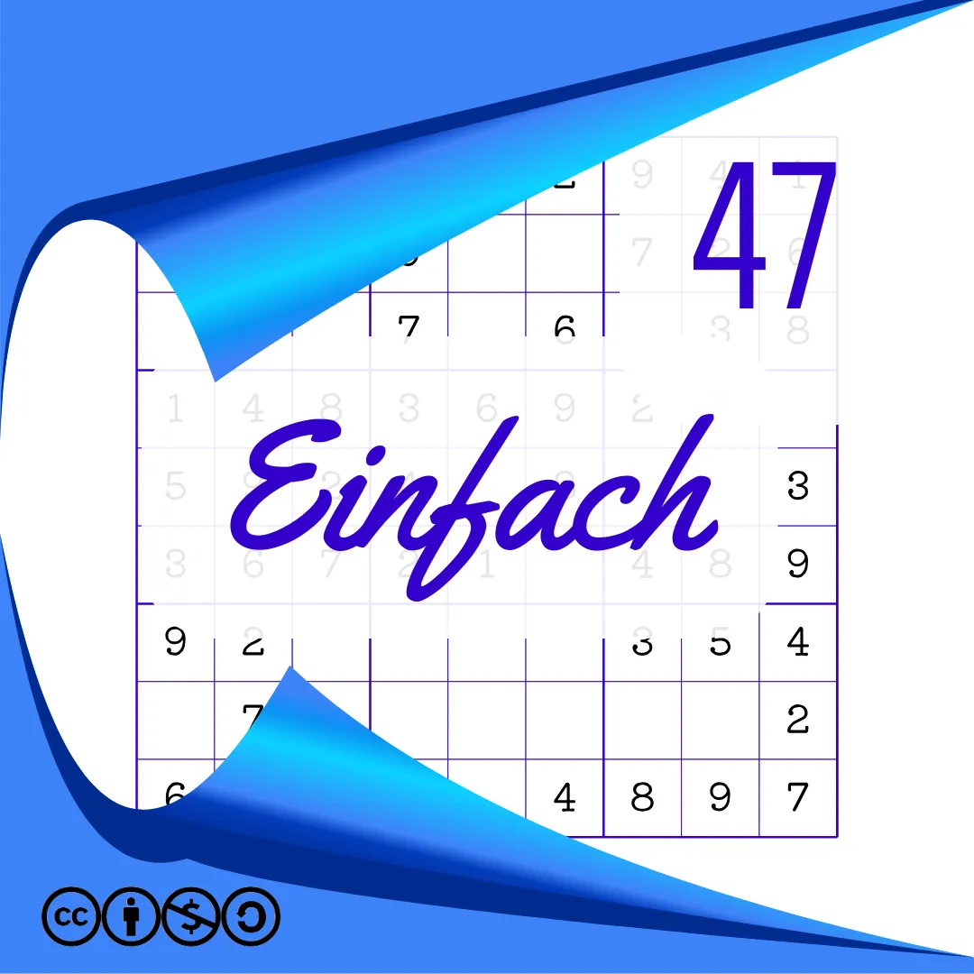 Sudoku Einfach Heft Nr. 47