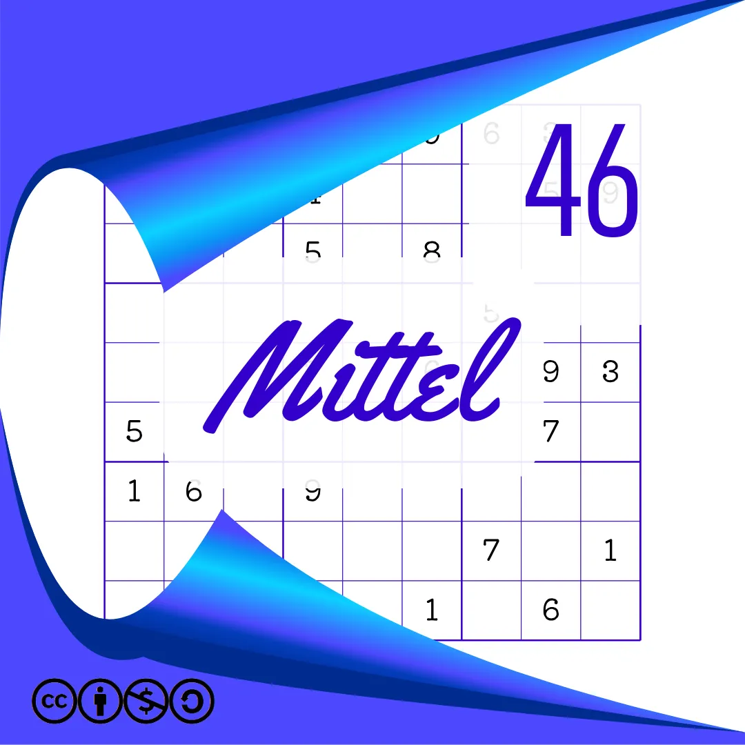 Sudoku Mittel Heft Nr. 46