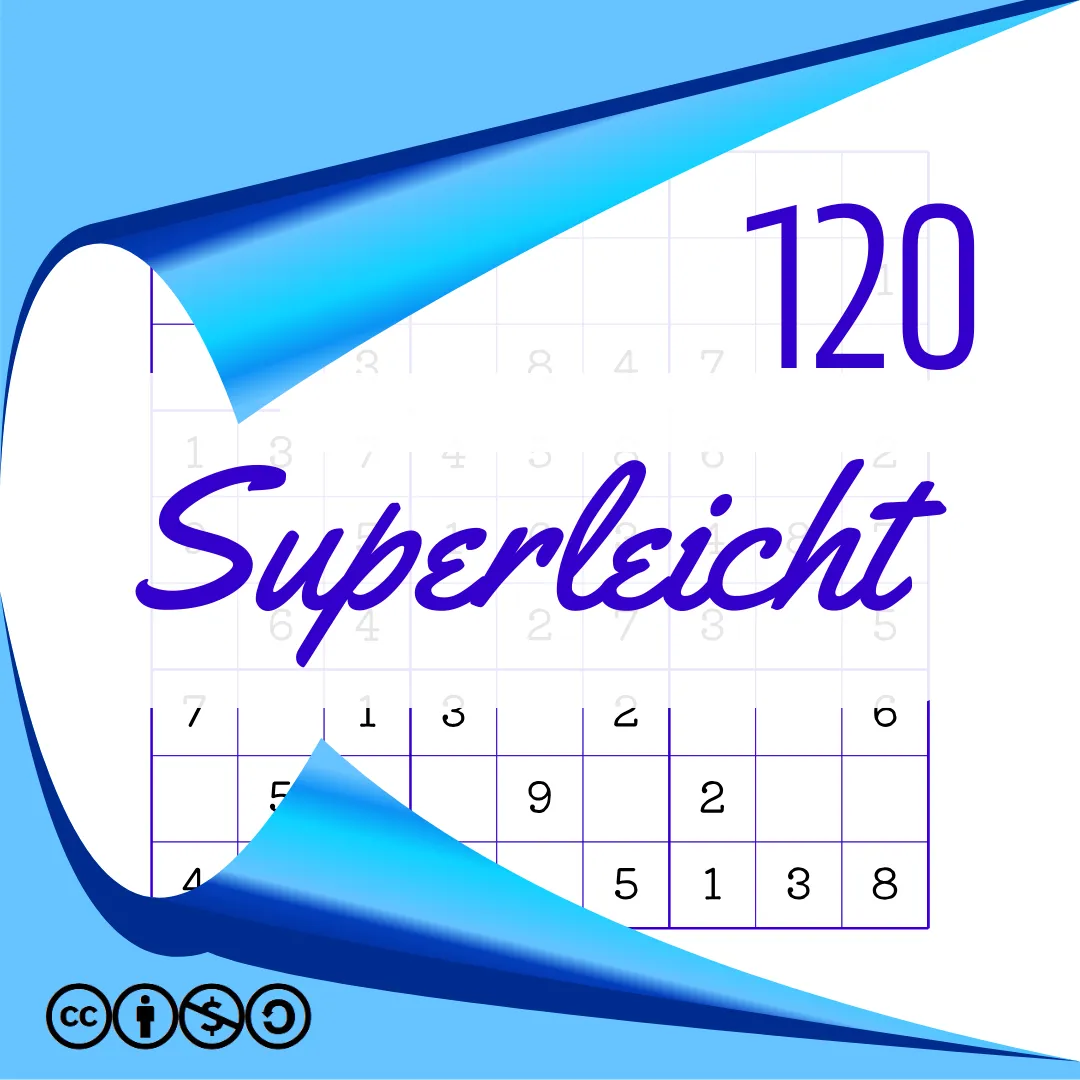 Sudoku Superleicht Heft Nr. 120