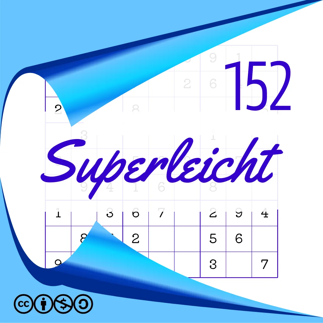 Sudoku Superleicht Heft Nr. 152