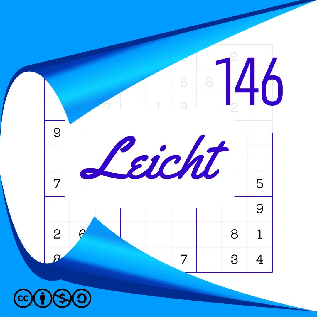 Sudoku Leicht Heft Nr. 146
