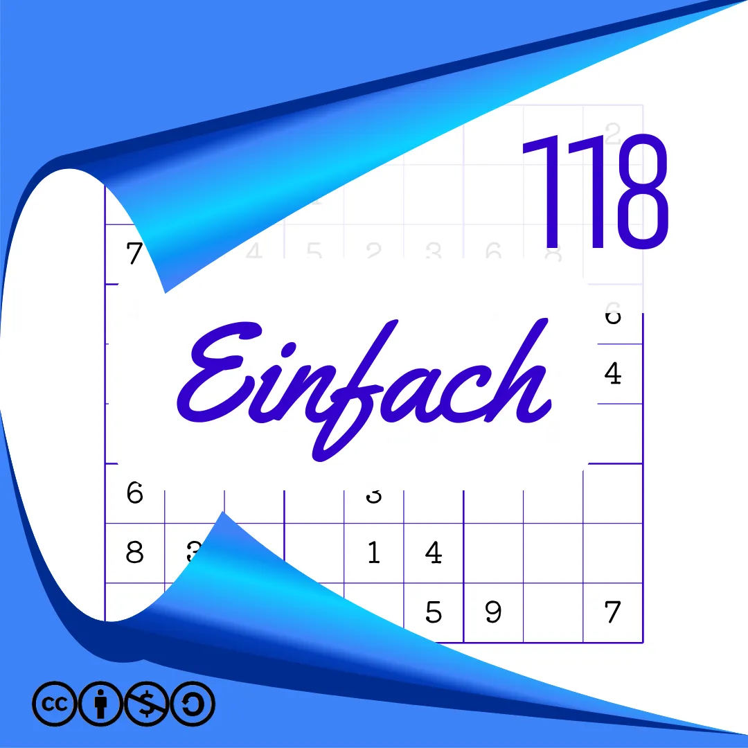 Sudoku Einfach Heft Nr. 118