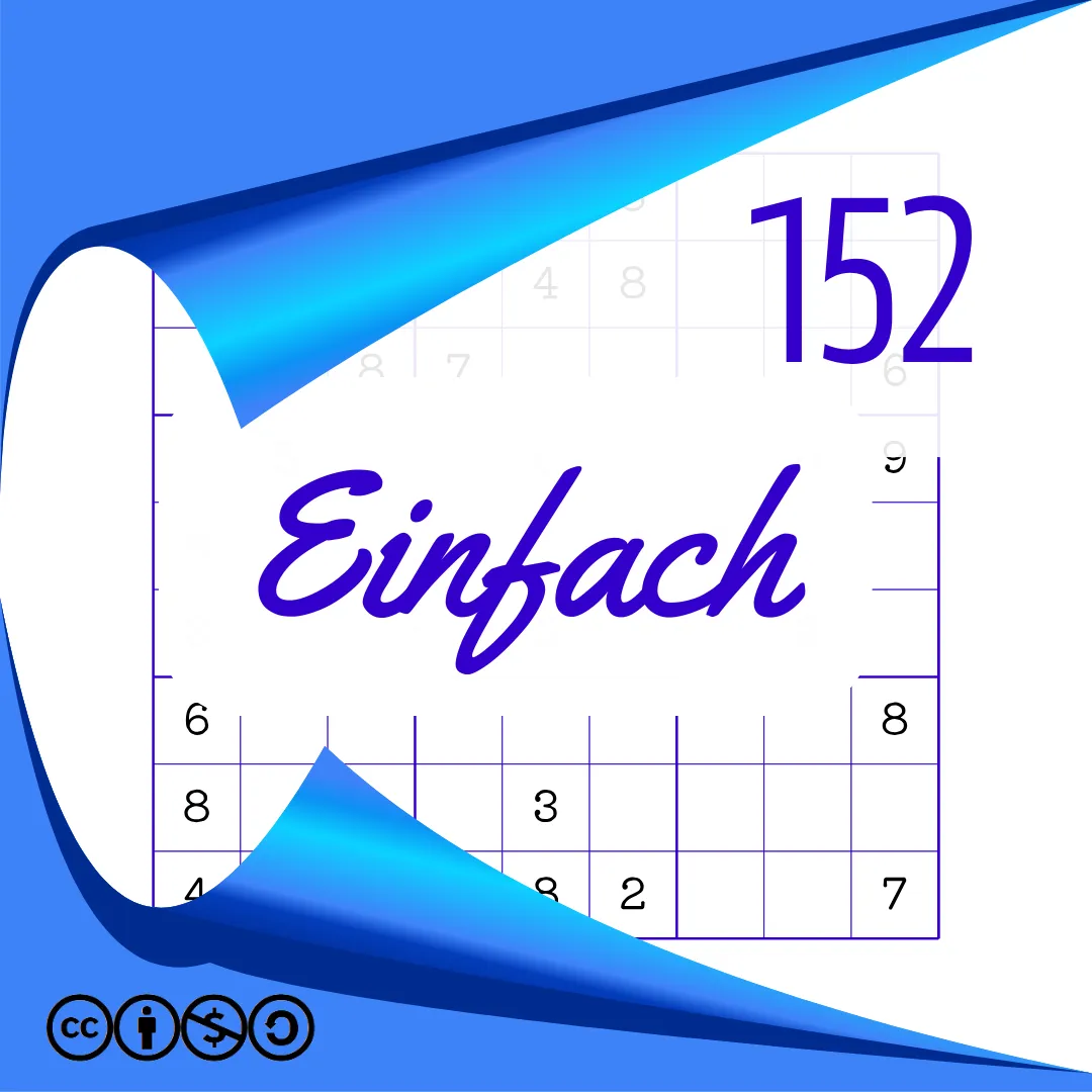 Sudoku Einfach Heft Nr. 152