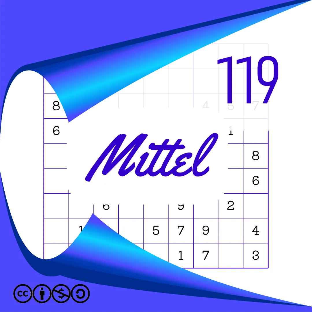 Sudoku Mittel Heft Nr. 119
