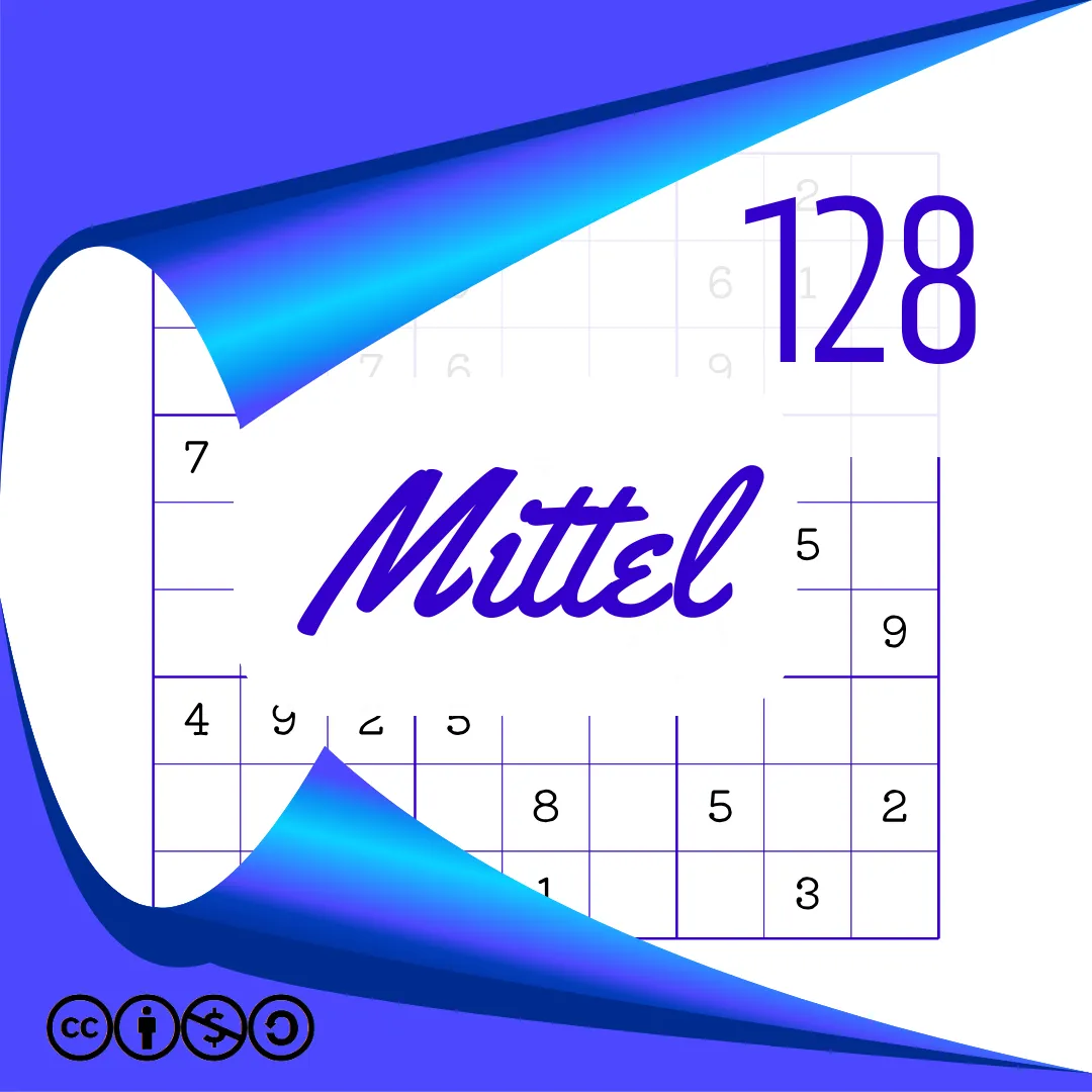 Sudoku Mittel Heft Nr. 128