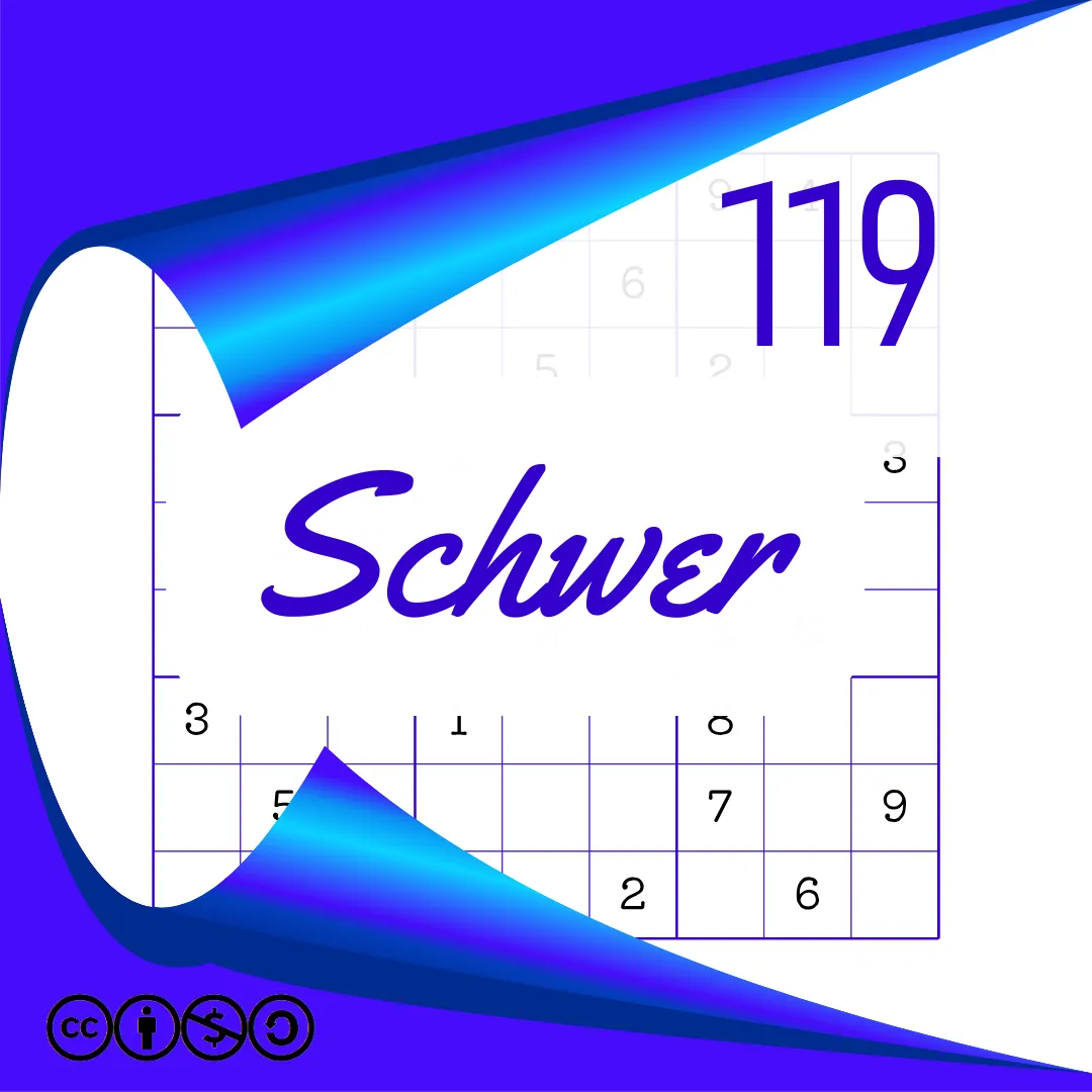 Sudoku Schwer Heft Nr. 119